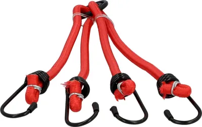 Image de FISCHER 86267 Sangle de serrage pour vélo FISCHER à 4 bras, longueur : 500 mm, rouge