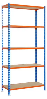 Immagine prodotto di MADERCLICK MEGAPLUS 5/300 BLU/LARANJA/MADEIRA prateleira metallico