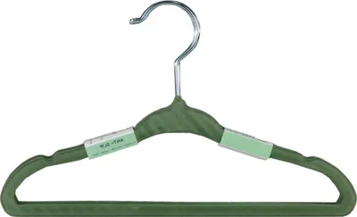Produktbild von Puck Kleiderbügel – Rutschfest – 6 Stück – Grün