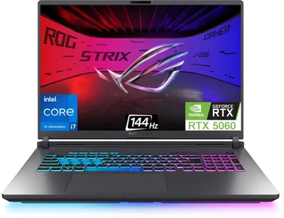 Zdjęcie produktu dla Laptop ASUS ROG Strix G18 i7-14650HX 18" FHD+ 144Hz 16GB SSD 1TB RTX5060 NoOs