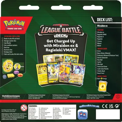 Zdjęcie produktu dla Pokemon Miraidon ex Battle Deck