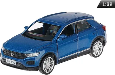 Immagine prodotto di Modello 1:32, RMZ Volkswagen T-ROC, blu navy