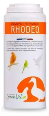Produktbild von RHODEO Antiparasitäres Pulver für Hühner - GREENVET
