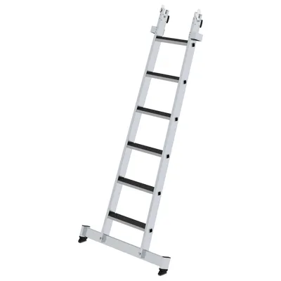 Zdjęcie produktu dla Schodkowa drabina do mycia szyb dolna część nivello traverse& clip-step R13 6 stopni