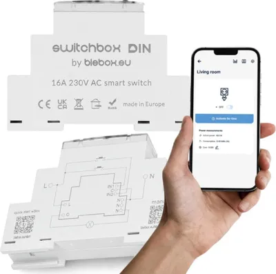 Image de Switchbox relay module din Blebox