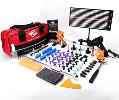 Immagine prodotto di Set di 60 pezzi per la rimozione di sigilli automobilistici, con pistola per colla e estrattore