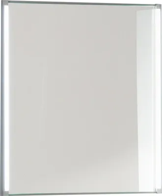Produktbild von FACKELMANN Spiegel LED-LINE / Wandspiegelelement mit LED-   / Maße (B x H x T): ca. 61 x 67 x 4 cm / hochwertiger Badspiegel / moderner Badezimmerspiegel / Breite 60 cm
