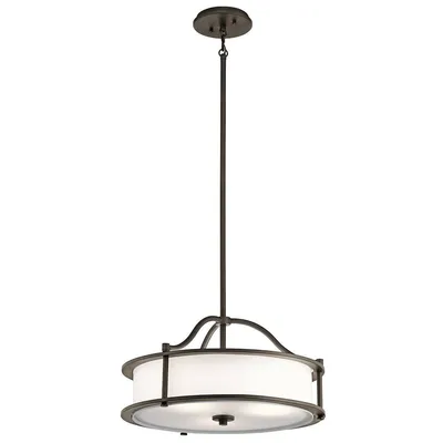 Produktbild von Elstead Emory Hängeleuchte E27 3-fach 26cm Bronze
