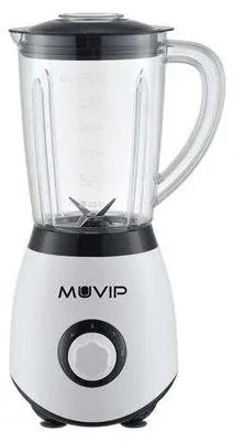 Standmixer 1300 W, 1,5 l, 2 Geschwindigkeiten, Edelstahl, Eiszerkleinerung