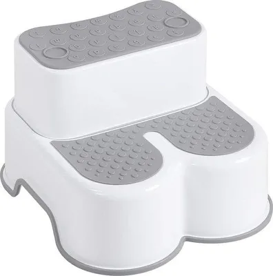 Produktbild von Zweistufiges Kinderhocker mit Antirutschfüßen für Bad, Toilette, Waschbecken