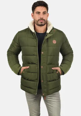 Produktbild von BLEND BHFrederic Herren Winterjacke Steppjacke Jacke gefüttert mit abnehmbarer Kapuze Kordelzug Knöpfen Eingrifftaschen Regular fit