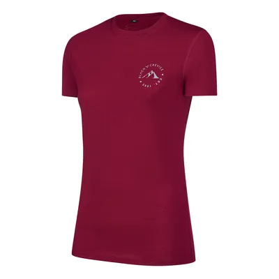 Immagine prodotto di BLACK CREVICE - Maglietta Merino da donna | Colore: Bordeaux | Taglia: 42