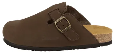 Produktbild von Dr. Brinkmann Nerpio Clogs Glattes Nubukleder, Gepolstertes Fußbett, Schuhe in der Weite verstellbar