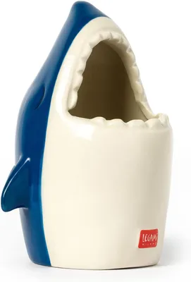 Image de LEGAMI Porte-stylo céramique Desk Friends SHARK