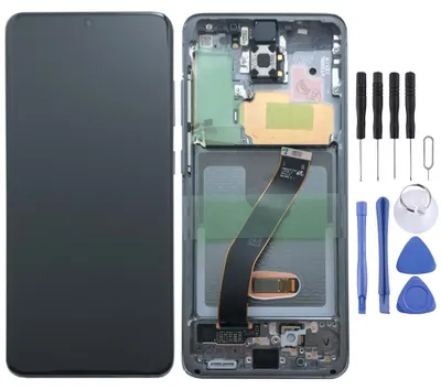 Produktbild von Samsung Display Ersatz LCD Komplett für Galaxy S20 G981F 5G GH82-22123A Grau