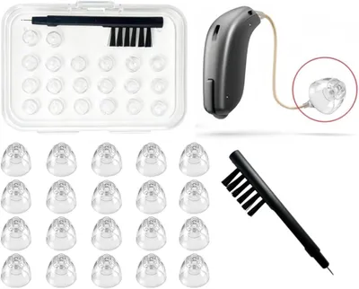 Imagen del producto de Almohadillas para audífonos, 6 mm, 20 unidades, hipoalergénicas, para audífonos