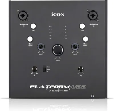 Zdjęcie produktu dla Interfejs audio USB, platforma U22 (ICOC-PLATFORMU22VST)