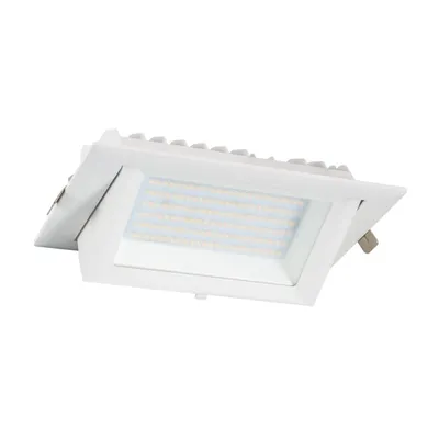 Produktbild von LED Downlight Einbaustrahler Schwenkbar Rechteckig 60W  130lm/W  3000K Warmweiß