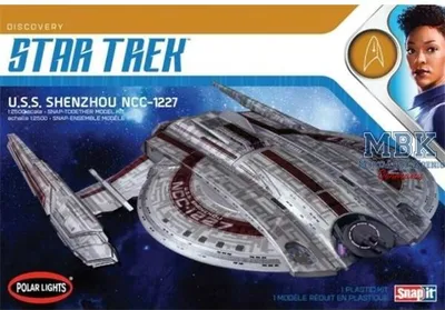Produktbild von POLAR LIGHTS PLL967 Star Trek Discovery USS Shenzhou NCC-1227 (Snap)