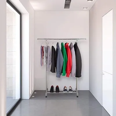 Image de Armoire ouverte, 41 d x 160 l x 165 h cm, penderie
