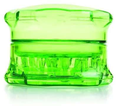 Productafbeelding van Knoflooksnijder van kunststof, groen, 7 x 7 x 5 cm