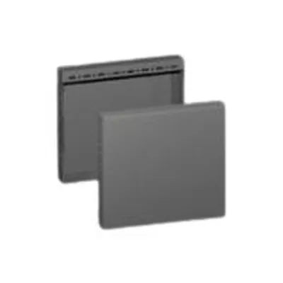 Produktbild von Rittal 8660.041 - Schaltschrankseitenverkleidung - Edelstahl - Stahl - 400 mm - 200 mm