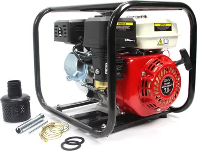 Produktbild von Benzin Motorpumpe 7PS Gartenpumpe 3" Teichpumpe Wasserpumpe Kreiselpumpe