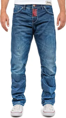 Produktbild von Cipo & Baxx Herren Jeans CD709 Blau W30/L32