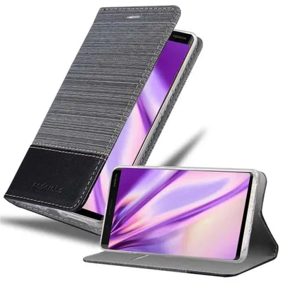 Zdjęcie produktu dla Cadorabo DE-114237, Nokia, Nokia 8 Sirocco, Czarny