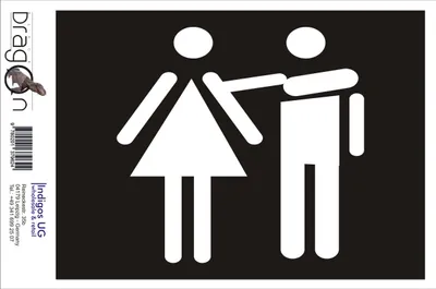 Produktbild von Aufkleber / Autoaufkleber - JDM / Die cut / Auto / OEM - My boyfriend - 210x200mm gelb - Heckscheibe / Heckscheibenaufkleber