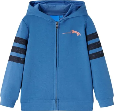 Produktbild von Kinder-Kapuzenpullover Blau 104