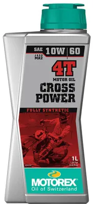 Produktbild von MOTOREX Cross Power 4T für 10W-60 1 Liter Motoröl Motorenöl Öl Motorradöl Motorbike