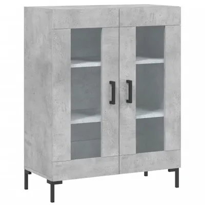 Produktbild von Sideboard Betongrau 69,5x34x90 cm Holzwerkstoff