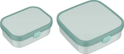 Produktbild von Mepal CAMPUS Brotdosen-Set mit Gabel - Cool Mint (2025)