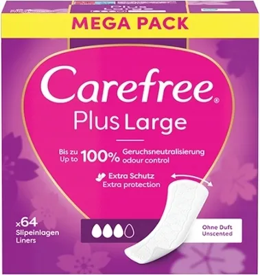 Produktbild von Slip pads Plus Large delicate scent - Variant: 64 ks
