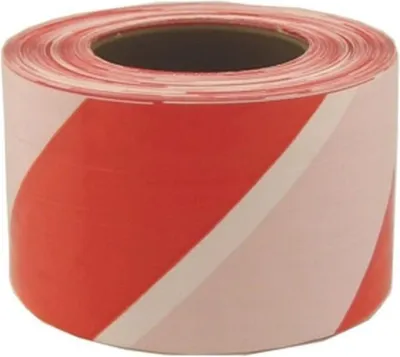 Produktbild von Conacord Warnband 250 m x 80 mm rot/weiß