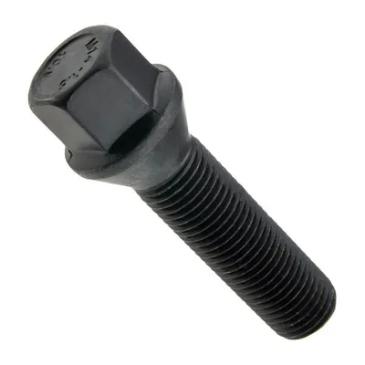 Produktbild von Radschraube M14x1.5 , Gewindelänge: 45mm, Kegelbund, SW17, Schwarz