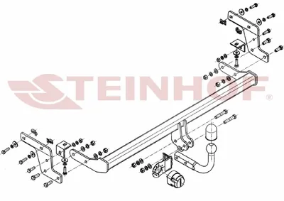 Produktbild von Z547480 Anhängerkupplung passend für PEUGEOT 207 SW 2007-2015 starr