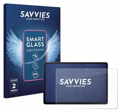 Produktbild von 2x Savvies Schutzglas Folie für Samsung Galaxy Tab S10 FE / Lite / 5G 9H Panzer Schutzfolie Glas Displayschutz klar transparent