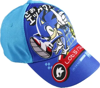 Produktbild von Sonic The Hedgehog Basecap Baseball Kappe – Hellblau / 52