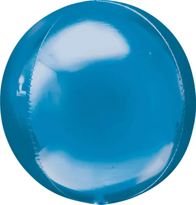 Produktbild von Amscan 2820499, Spielzeugballon, Folie, Blau, 38 cm, 3 Stück(e)