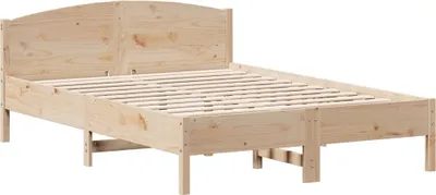 Produktbild von Massivholzbett ohne Matratze 150x200 cm Kiefernholz