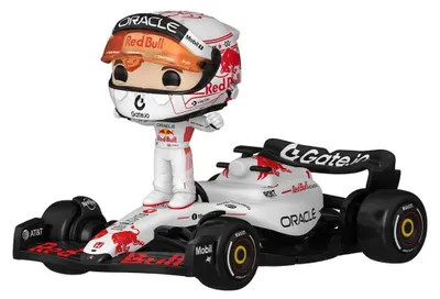 Immagine prodotto di Funko POP! - Figura di Max Verstappen, pilota della Red Bull Racing, versione Super Deluxe