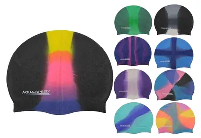 Produktbild von Aqua Speed - Bademütze für Herren/Damen Unisex PP788 (Einheitsgröße) (Bunt)