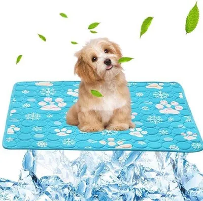 Produktbild von Hundematte für Hunde und Katzen – Rutschfeste Hundebettauflage, 100 x 70 cm, für Innen- und Außenbereich