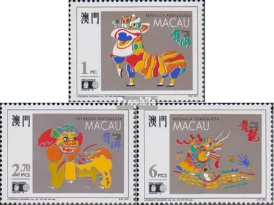 Produktbild von Briefmarken Macau 1992 Mi 699-701 (kompl.Ausg.) postfrisch Briefmarkenausstellung