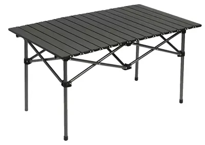 Obrázek produktu pro Skládací stůl, hliníková slitina, 95 x 55 x 50 cm, 4,4 kg, odolný proti povětrnostním vlivům, ideální na kempování a pikniky