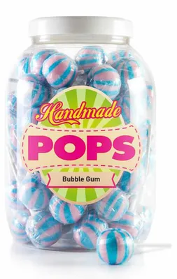 Productafbeelding van Felko Bubble Gum Lollies - 70 stuks