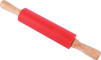 Produktbild von Antihaft-Silikon-Teigroller ROT 38cm