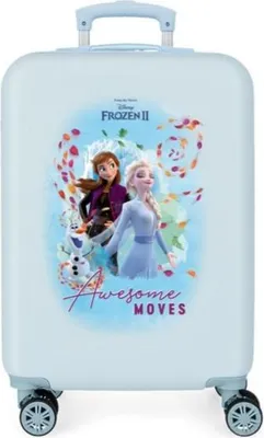 Obrázek produktu pro cestovní kufr ABS pro děti DISNEY FROZEN Awesome Moves, 55x38x20cm, 34L, 4051721